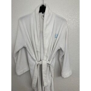 Ellen The Ellen DeGeneres Show White Plush Robe One Size Fits Most Apollo USA